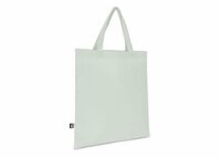 RPET Tragetasche aus Non Woven mit kurzen Griffen 38 x 42cm 75gm
