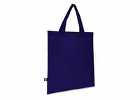 R-PET Tragetasche aus Non Woven mit kurzen Griffen 38 x 42cm 75g/m²