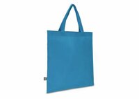 RPET Tragetasche aus Non Woven mit kurzen Griffen 38 x 42cm 75gm