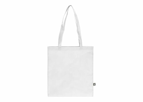 R-PET Tragetasche aus Non Woven mit langen Griffen 38 x 42cm 75g/m²