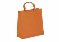 R-PET Tragetasche aus Non Woven 45 x 18 x 45cm 75g/m²
