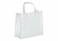 RPET Tragetasche aus laminiertem Non Woven 40 x 16 x 35cm 105gm