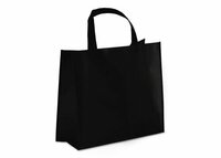 RPET Tragetasche aus laminiertem Non Woven 40 x 16 x 35cm 105gm