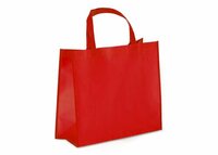 RPET Tragetasche aus laminiertem Non Woven 40 x 16 x 35cm 105gm