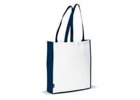 weiß  /  dunkelblau