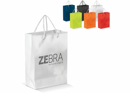 Laminierte Papiertasche, klein