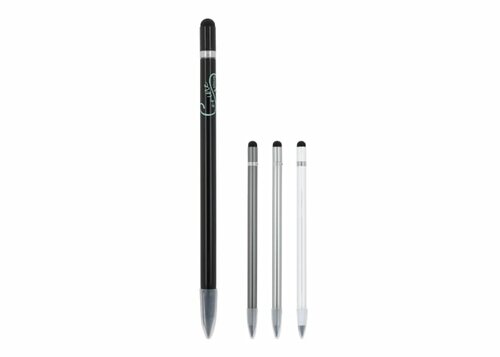 Langlebiger Aluminiumbleistift mit Radiergummi