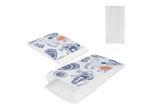 Papiertüte 50g/m² 15 x 7 x 36cm