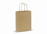Kleine Papiertasche im Eco Look 120g/m²