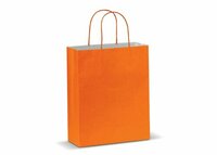 Mittlere Papiertasche im Eco Look 120g/m²