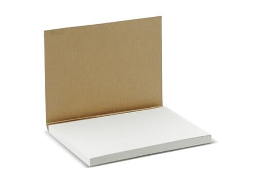 Haftnotizen mit Softcoverumschlag, Papier, 100 x 72mm