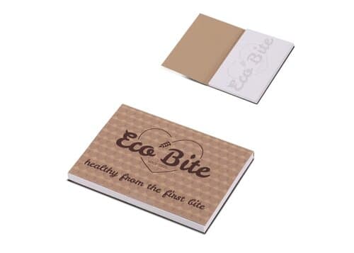 Haftnotizen mit Softcoverumschlag, Papier, 100 x 72mm