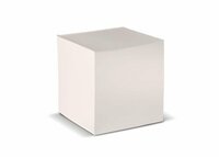 Zettelblock aus recycelten Papier 10x10x10cm