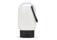 Sonnenschutzlotion mit Karabiner SPF30 aus recyceltem Material