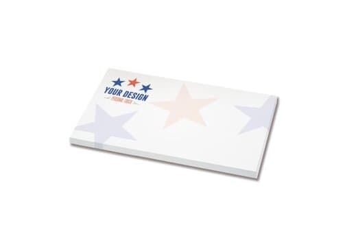 25 Blatt Haftnotizen, 125x72mm, full-colour