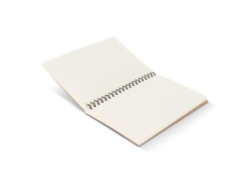 Notizbuch aus recyceltem Leder Midi