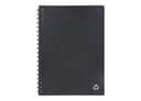 Notizbuch aus recyceltem Leder Midi
