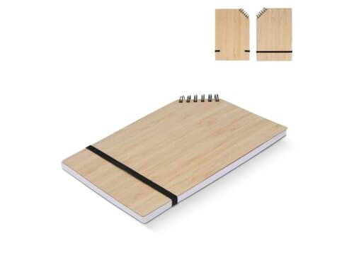 Notizbuch Bamboo Eckband A5