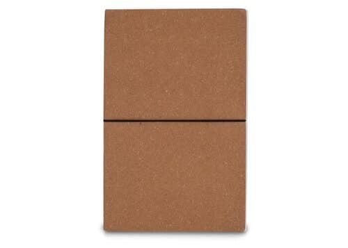 Notizbuch mit Einband aus recycelten Leder Din A5