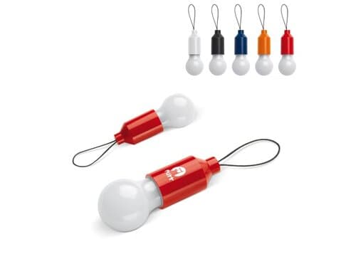 Schlüsselanhänger Glühlampe