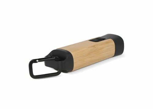 Wiederaufladbare R-ABS &amp; Bamboo Taschenlampe
