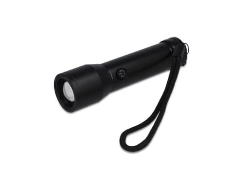 Wiederaufladbare Taschenlampe aus recyceltem Aluminium IPX4
