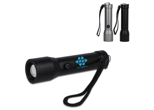 Wiederaufladbare Taschenlampe aus recyceltem Aluminium IPX4