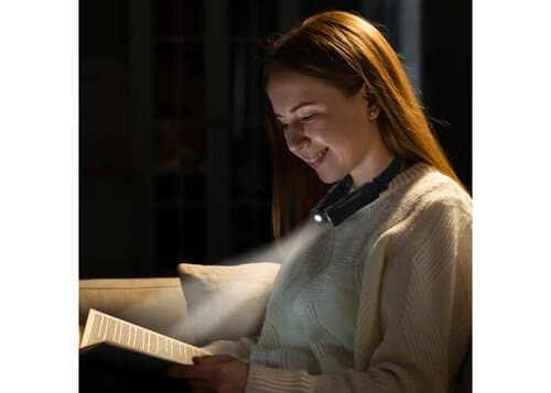 Wiederaufladbare, freihändige Nackentaschenlampe