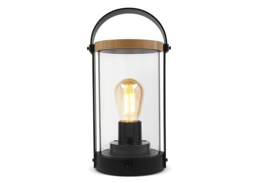 Edison-Bambuslampe