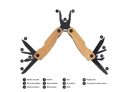Multi-Tool Bamboo 12 Funktionen