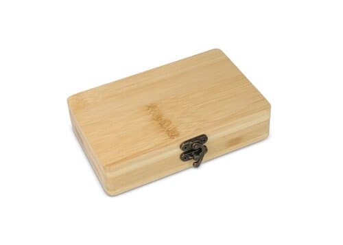 13-teiliges Werkzeugset in Bambusbox