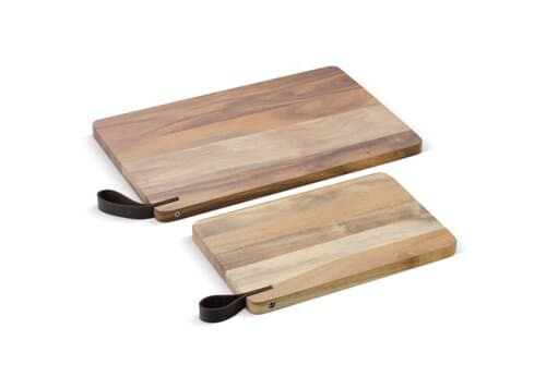 Akazienschneidebrett, 2er Set