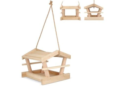 Vogelfutterhaus aus Holz FSC