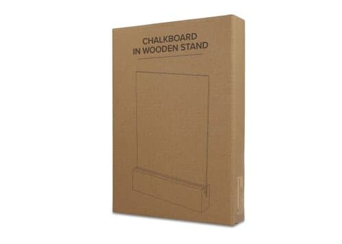 Kreidetafel im Holzständer