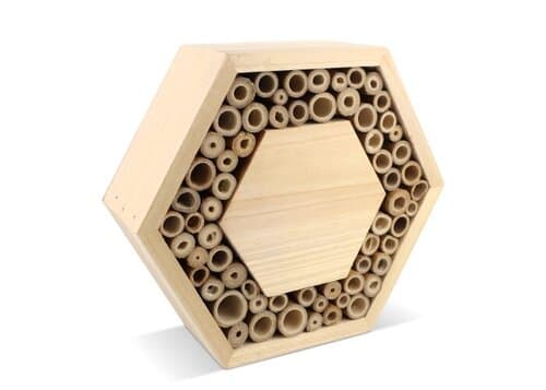 Bienenhaus aus FSC-Holz, sechseckig