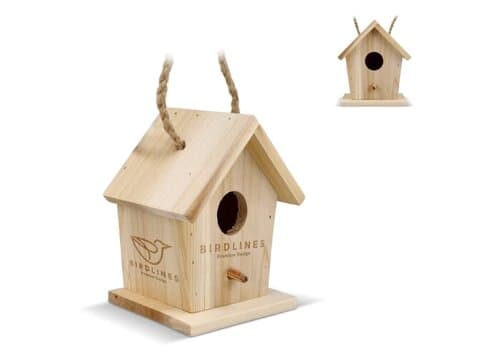 Kleines Vogelhäuschen aus FSC-Holz