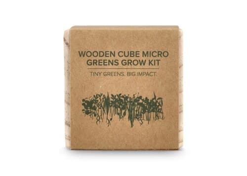 FSC-Holzpflanzgefäß-Set – Microgreens