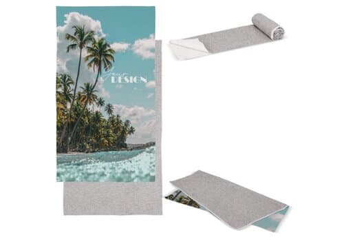 Schnelltrocknendes Handtuch R-PET 100 x 180 cm Sublimation