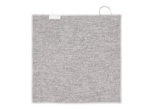 Schnelltrocknendes Golfhandtuch mit Haken R-PET 30 x 30 cm Sublimation