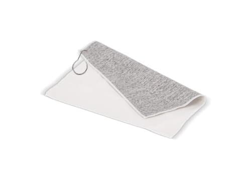 Schnelltrocknendes Golfhandtuch mit Haken R-PET 30 x 30 cm Sublimation