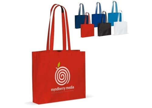 Umhängetasche baumwolle OEKO-TEX® 140g/m² 40x10x35cm