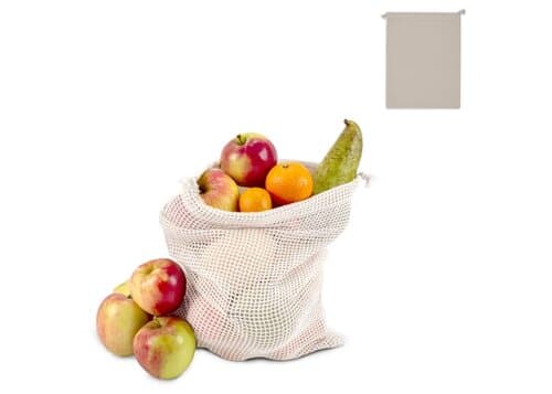 Wiederverwendbare Lebensmitteltasche OEKO-TEX® Baumwolle 25x30cm