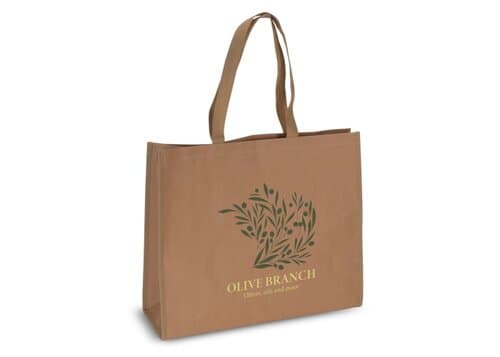Einkaufstasche aus Kraftpapier