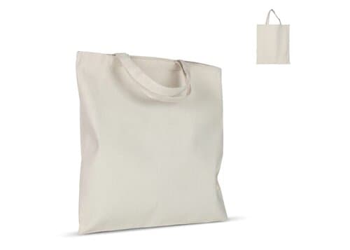 Tasche OEKO-TEX® natur kurze Henkel 220g/m² 38x42 cm