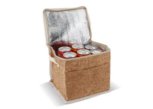 Kühltasche mit Korkelementen 22x18x18cm