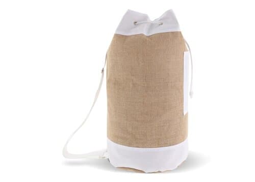 Seesack aus Baumwolle und Jute