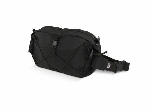 Umhängetasche aus R-PET mit Kordelzug