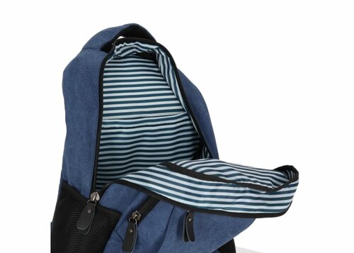 Rucksack Harper aus recyceltem Baumwoll-Canvas