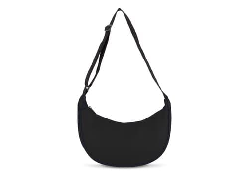 PU-beschichtete R-PET 600D Halbmond-Tragetasche