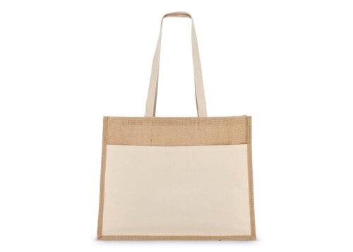 Jute Tragetasche OEKO-TEX® 45 x 12 x 35cm 320g/m²